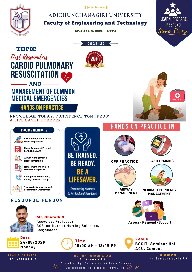 First Responders Training Programme ‘CPR’