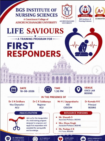 Life Saviours – A Training Programme for First Responders